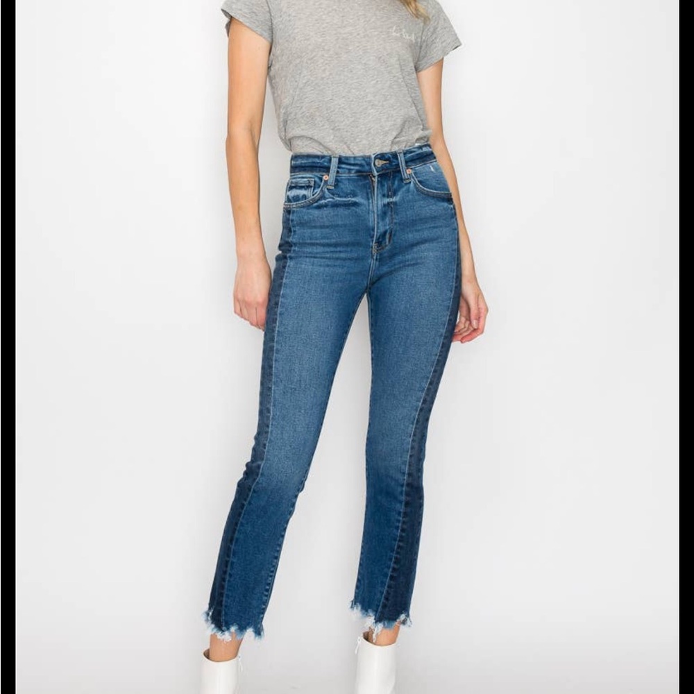 Artemis Design Co. Dark Blue Ankle Jeans
